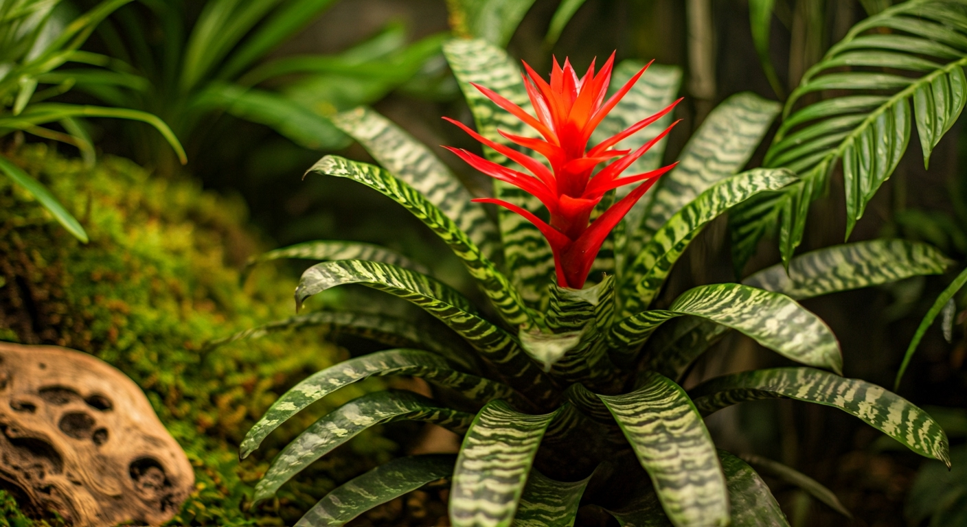 Frizea lśniąca (Vriesea splendens) – uprawa, pielęgnacja, stanowisko, podlewanie, jak wygląda