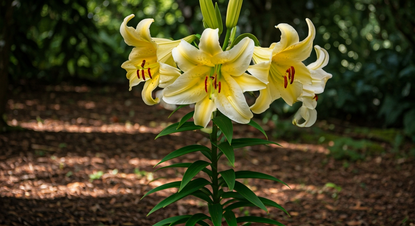 Lilia himalajska (Cardiocrinum giganteum) – uprawa, pielęgnacja, stanowisko, podlewanie, jak wygląda