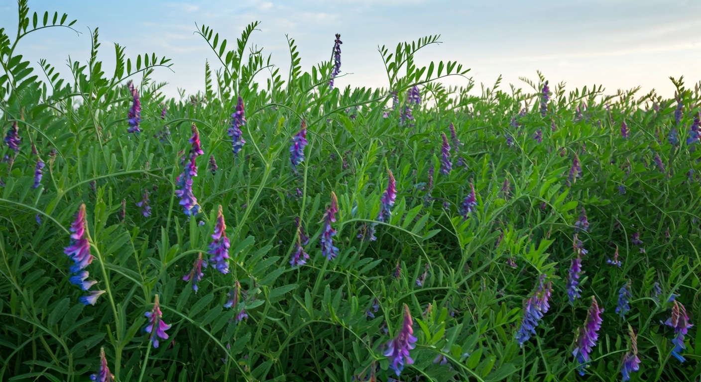 Wyka siewna (Vicia sativa) – uprawa, pielęgnacja, stanowisko, podlewanie, jak wygląda